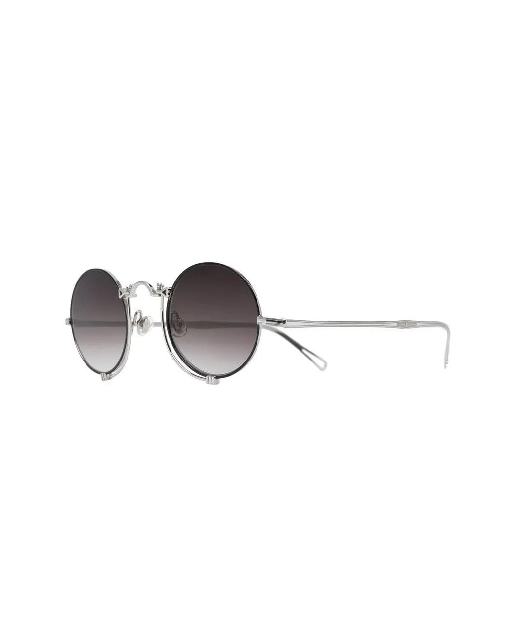 Matsuda Metallic Round-Frame Sunglasses