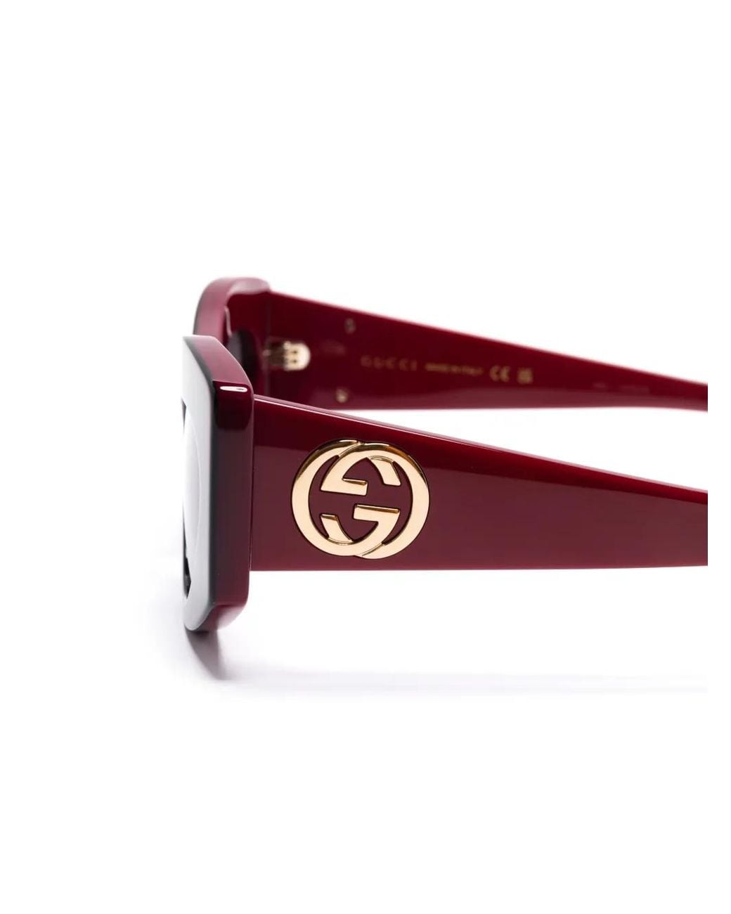 Gucci Black Cat Eye-Frame Sunglasses