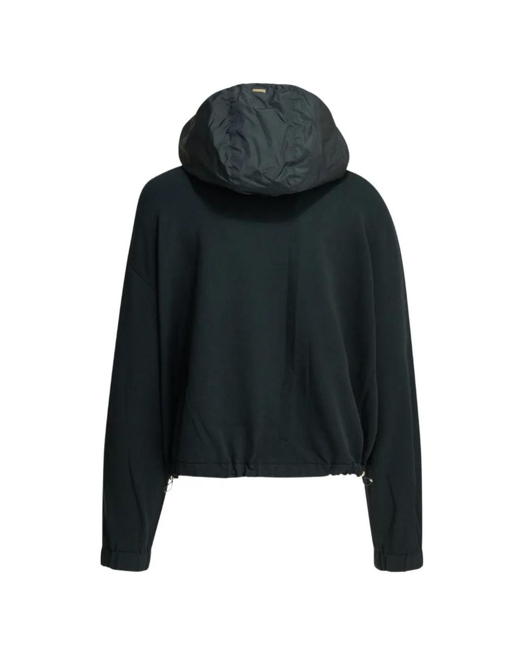 Herno Black Hooded Jacket