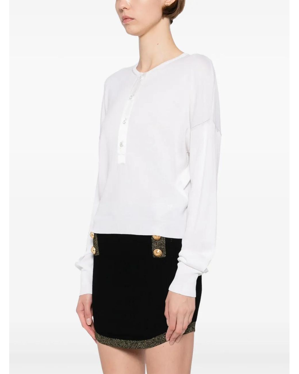 Tom Ford White Drop-Shoulder Tops