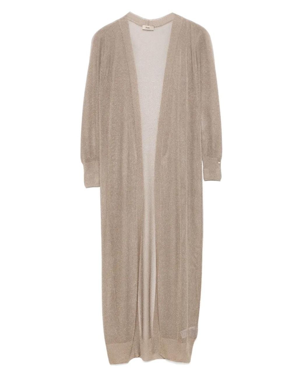 Herno Natural Knitted Coat