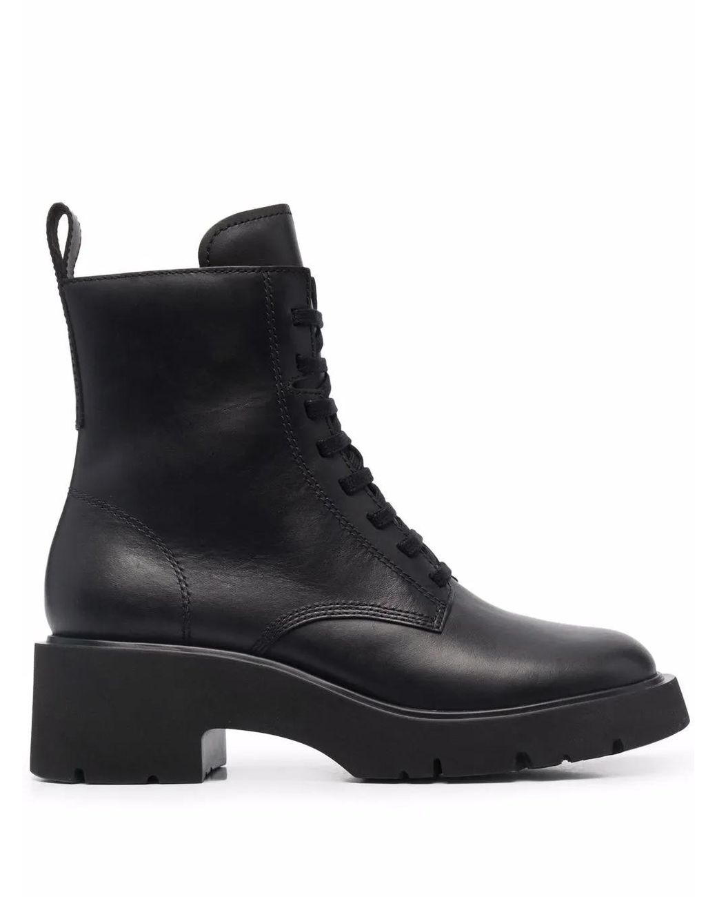 Camper Black Milah Lace-Up Boots