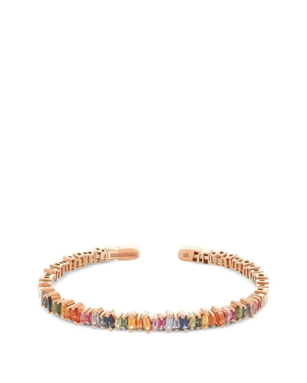 Suzanne Kalan Pink Bold Sapphire Bangle
