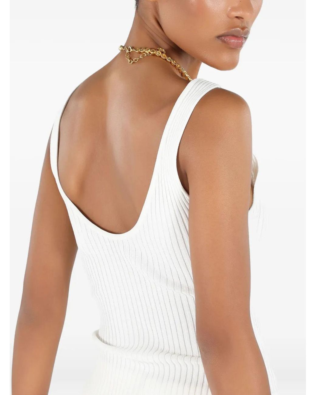 Top De Canalé Roberto Cavalli de color White