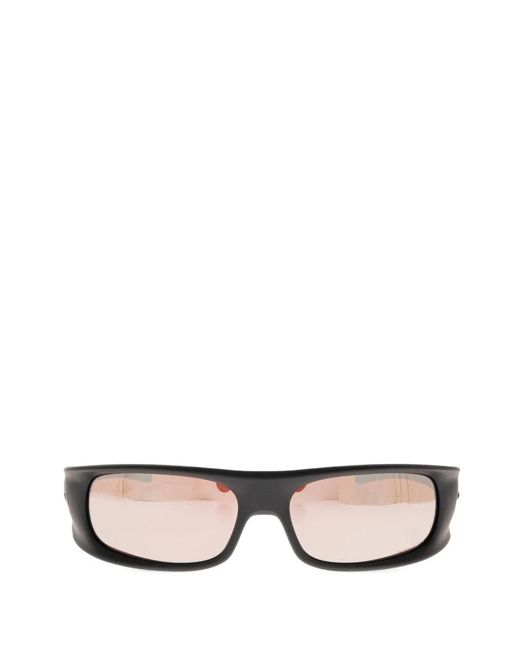 Oakley Black Highland Rectangle-Frame Sunglasses