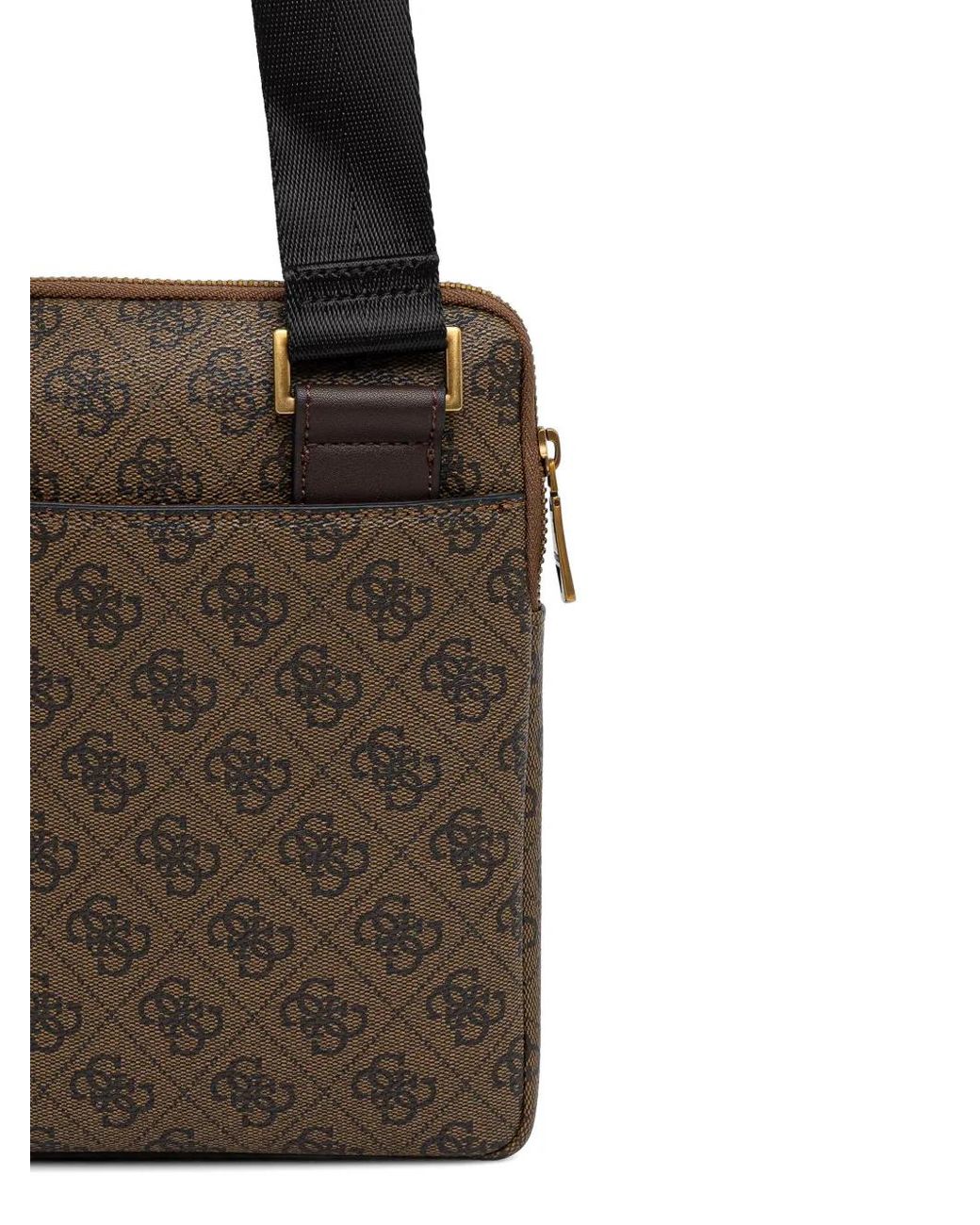 Guess Brown Milano Smart Mini Crossbody Bag for men