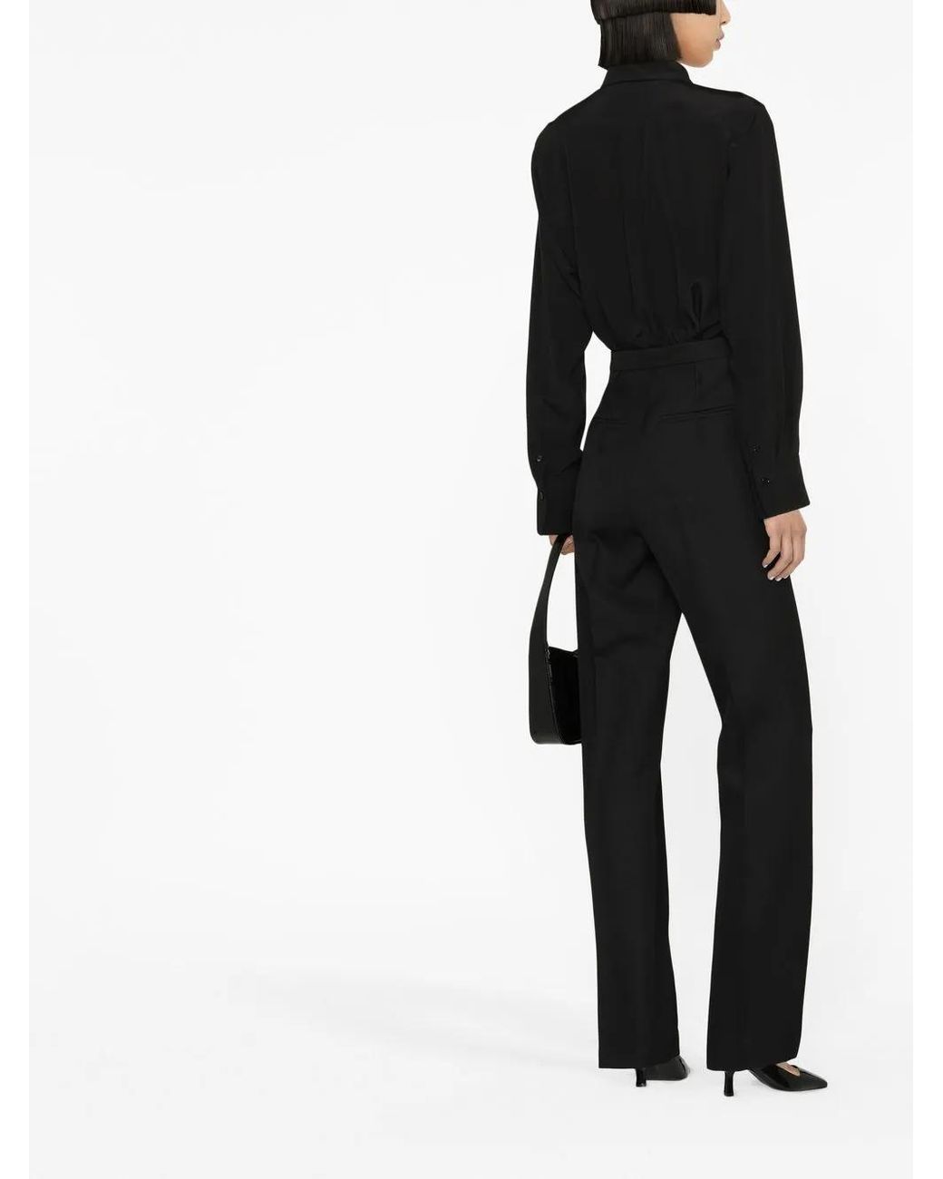 Fendi Black Wool Trousers