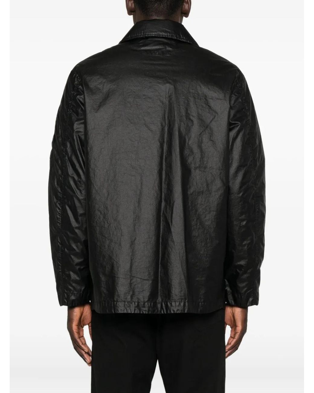 C P Company Black Medium Jacket for men
