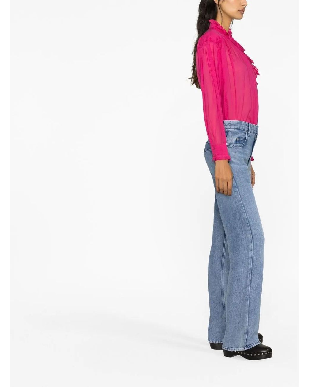 Isabel Marant Blue Belvira Denim Jeans