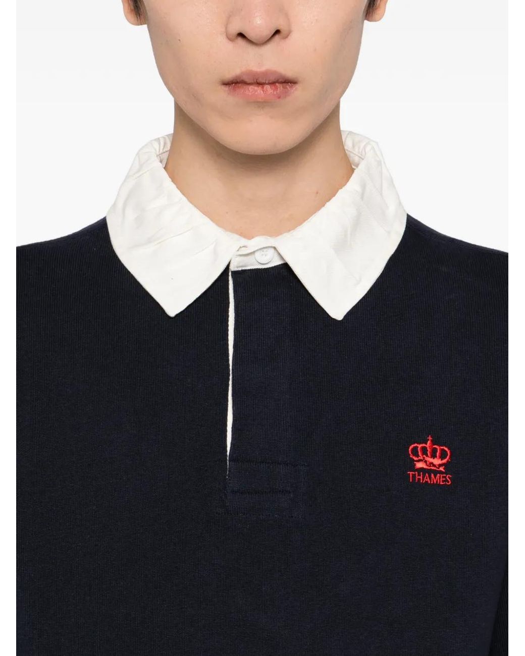 Thames MMXX Black Le Conq Polo-Shirt for men