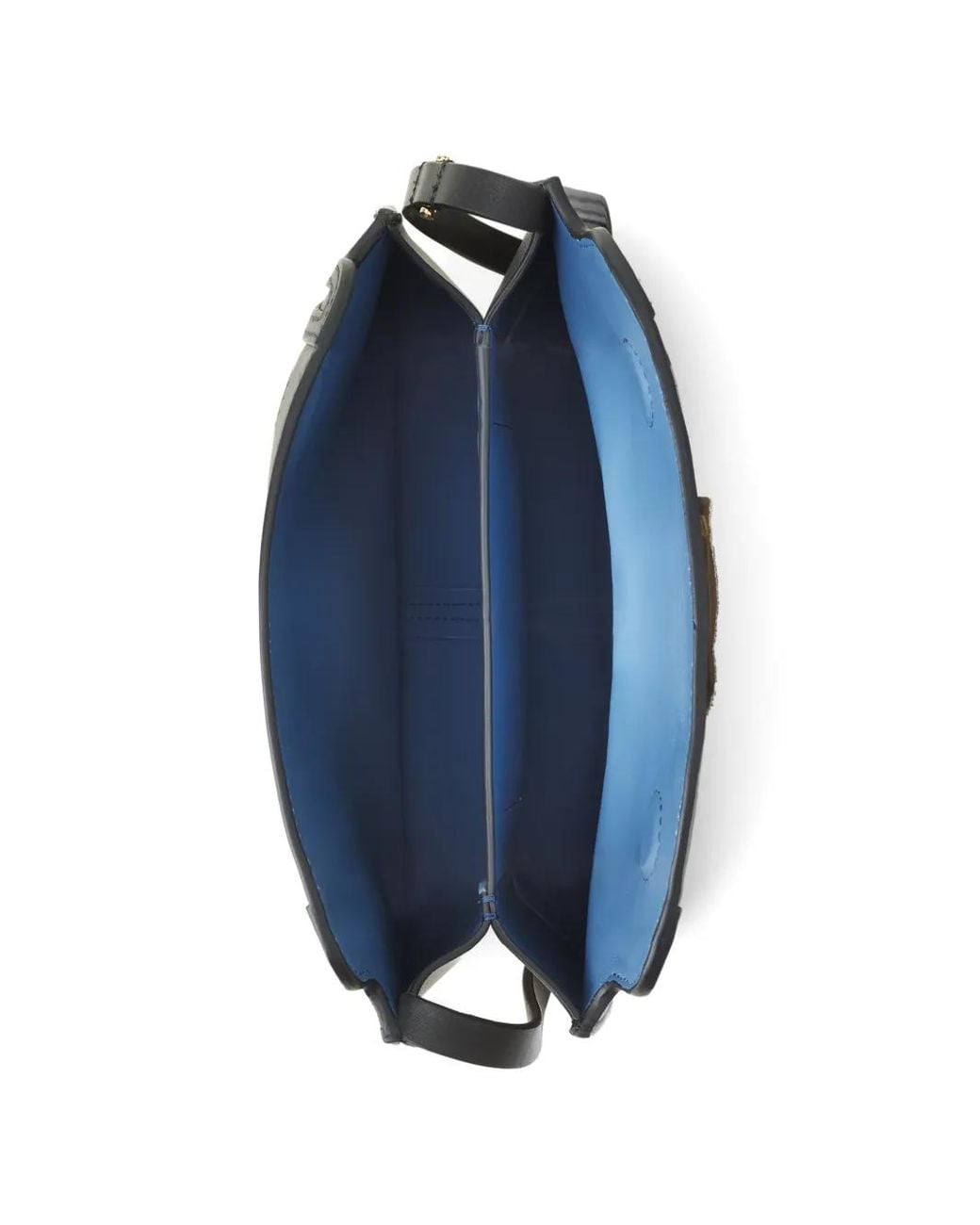 Lanvin Black Compagnon 16 Leather Bag