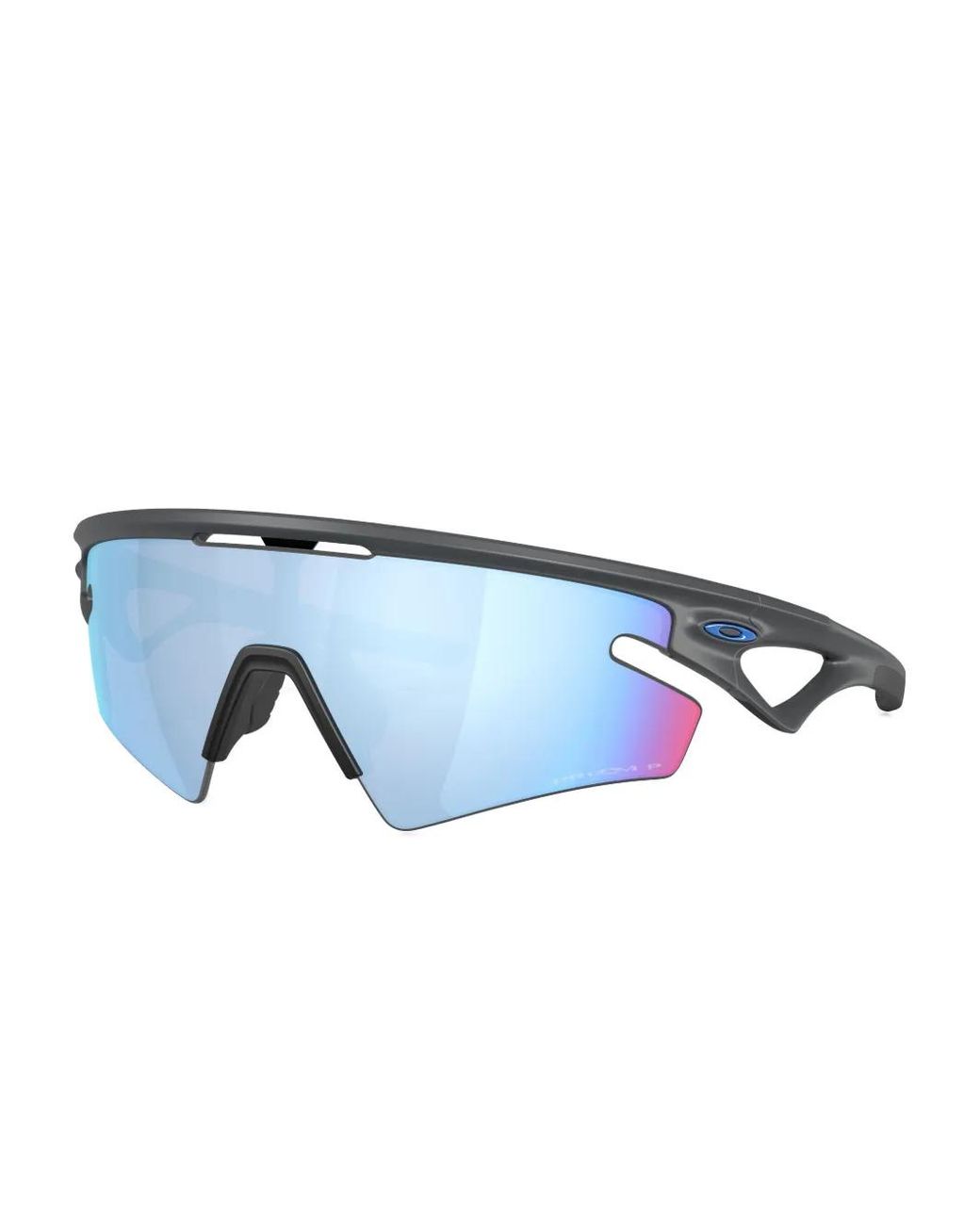Oakley Blue Sphaera Slash Shield-Frame Sunglasses