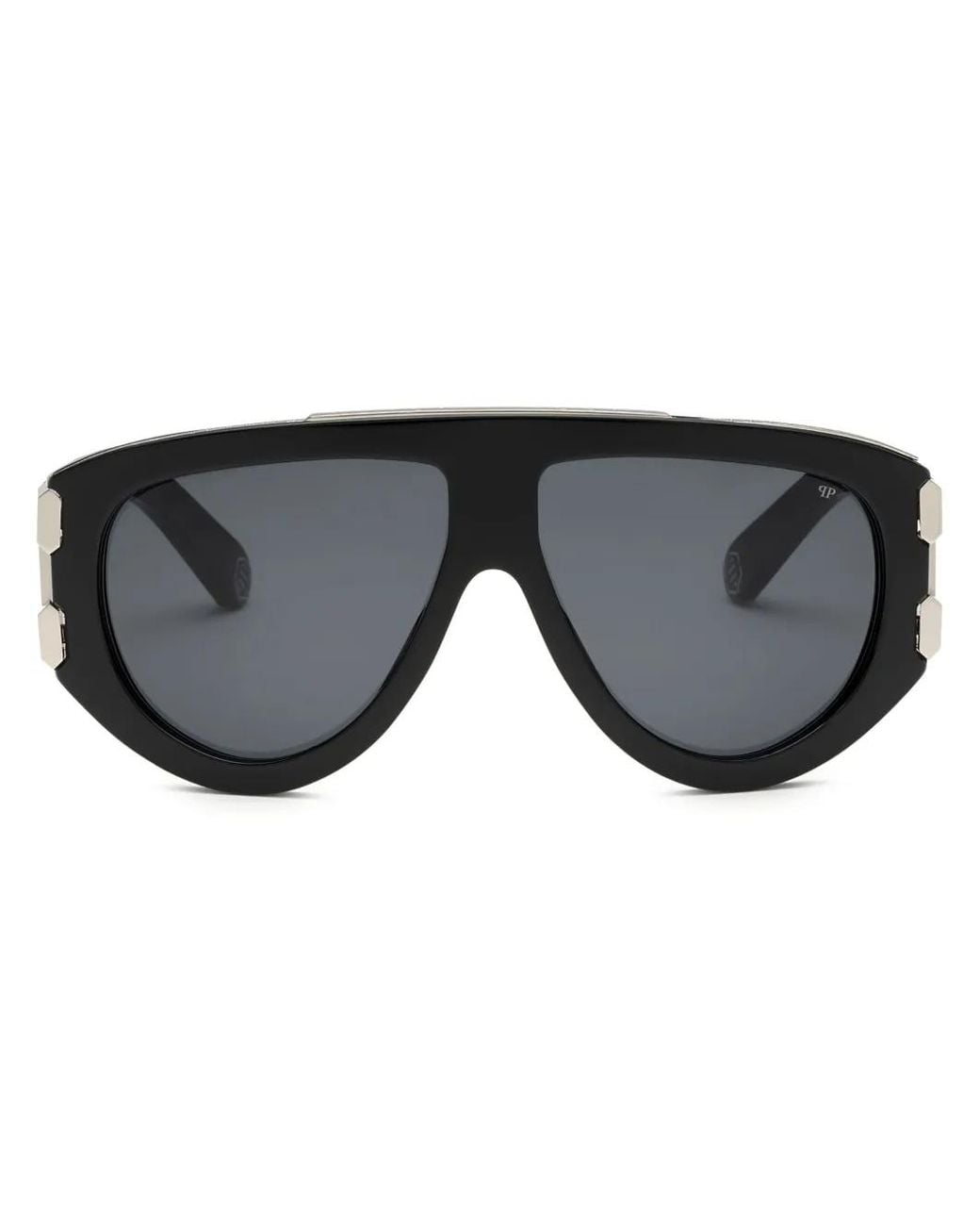 Philipp Plein Plein Eagle Pilotenbrille in Black für Herren