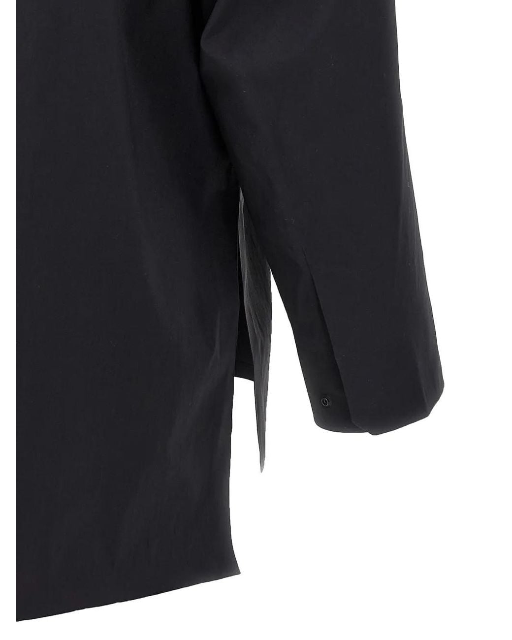 Veilance Blue Diene Long-Sleeve Button-Up Shirt