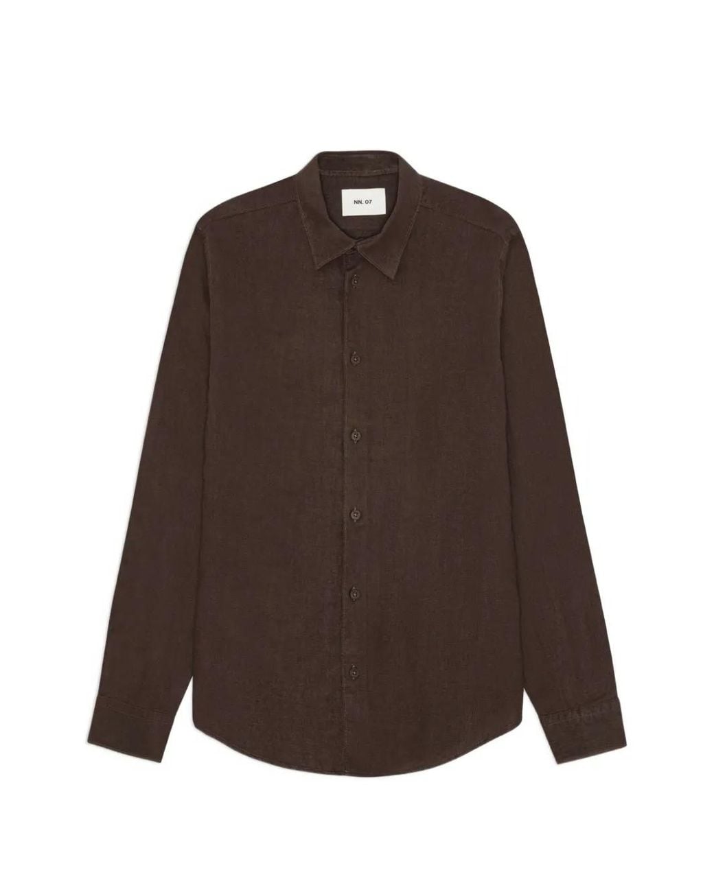 NN07 Brown Chemise Enzo for men