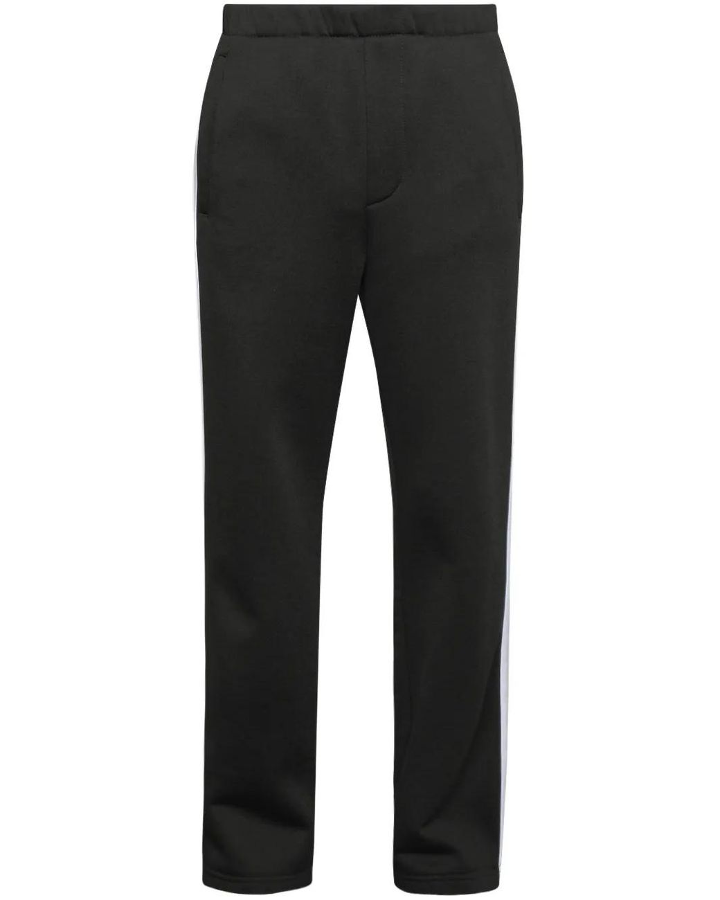 Marni Black Side-Stripe Track Pants for men