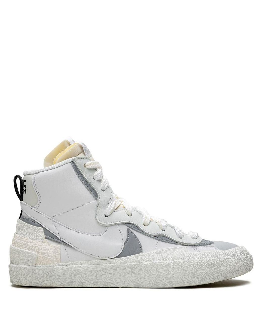 Nike Leather X Sacai Blazer Mid High-top Sneakers in White | Lyst UK