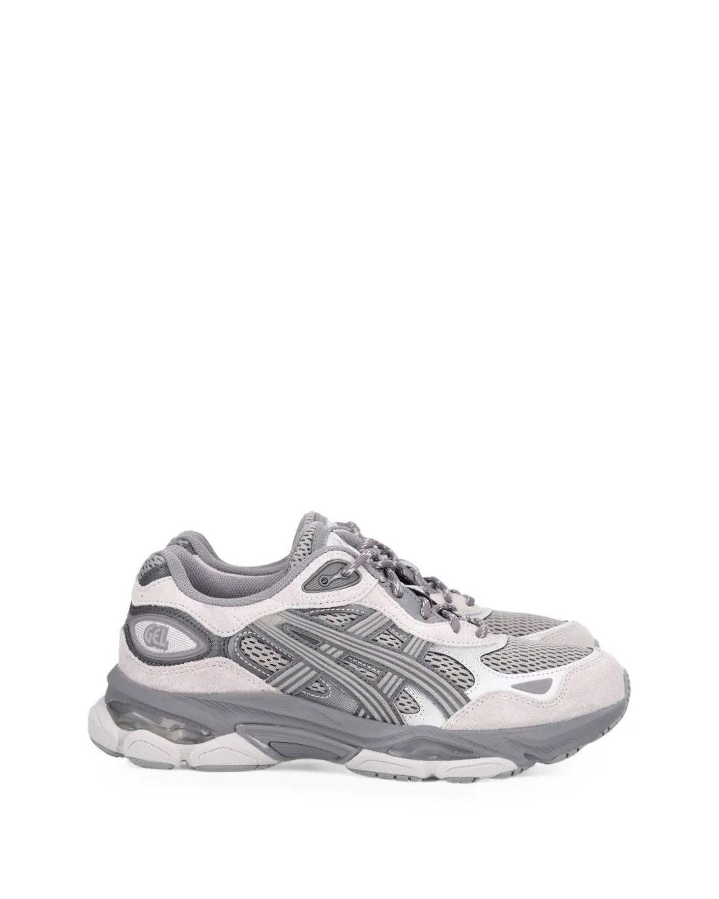 Asics White Gel-Nyc 2.0 Low-Top Sneakers