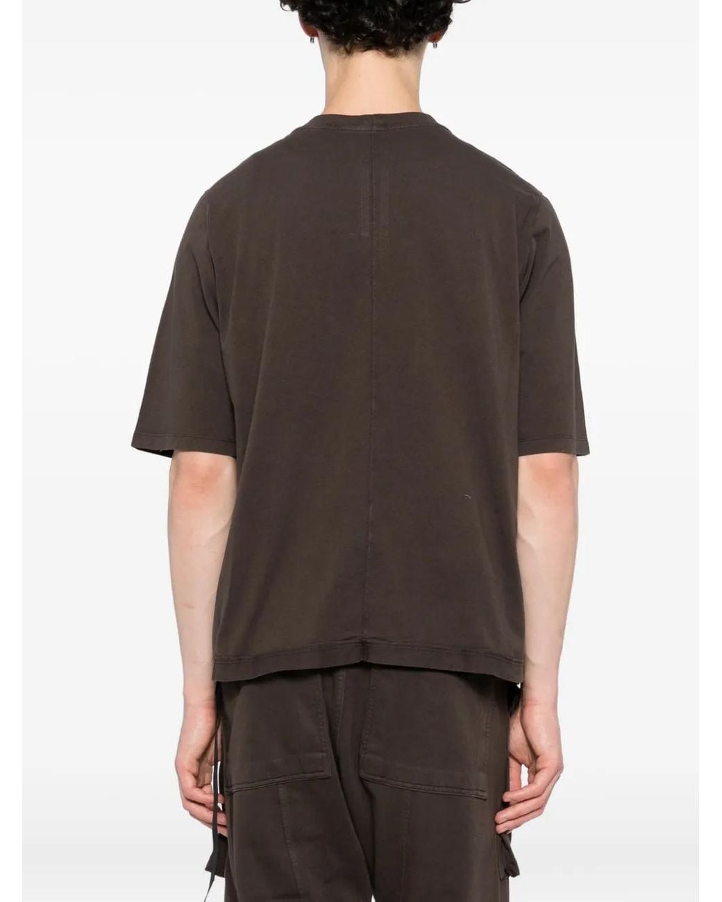Rick Owens Black Walrus T-Shirt for men