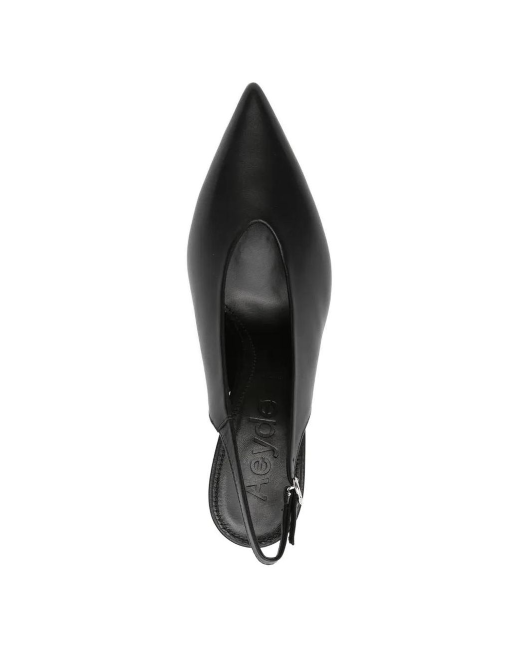 Aeyde Black Carla Slingback Pumps