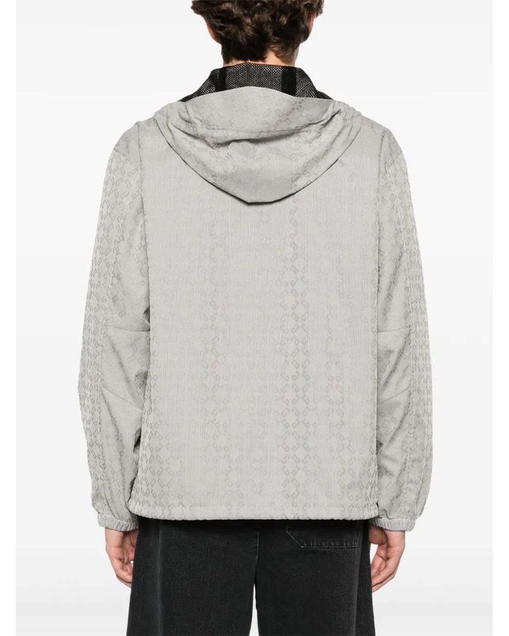 Giacca A Vento Con Monogramma 72 di Givenchy in Gray da Uomo