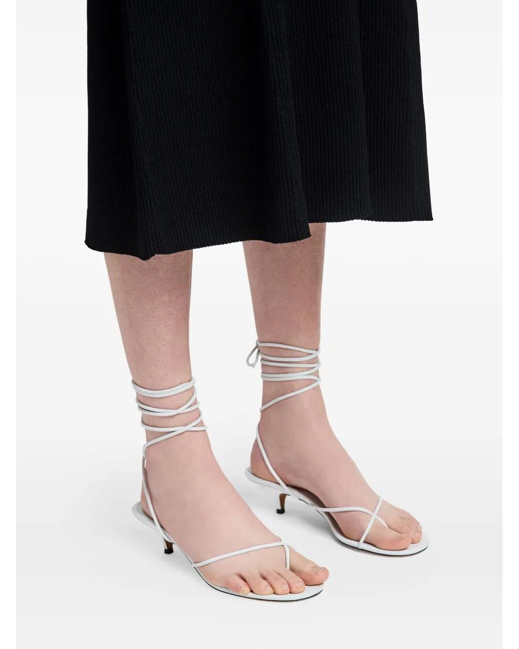 Proenza Schouler White Slash Sandals