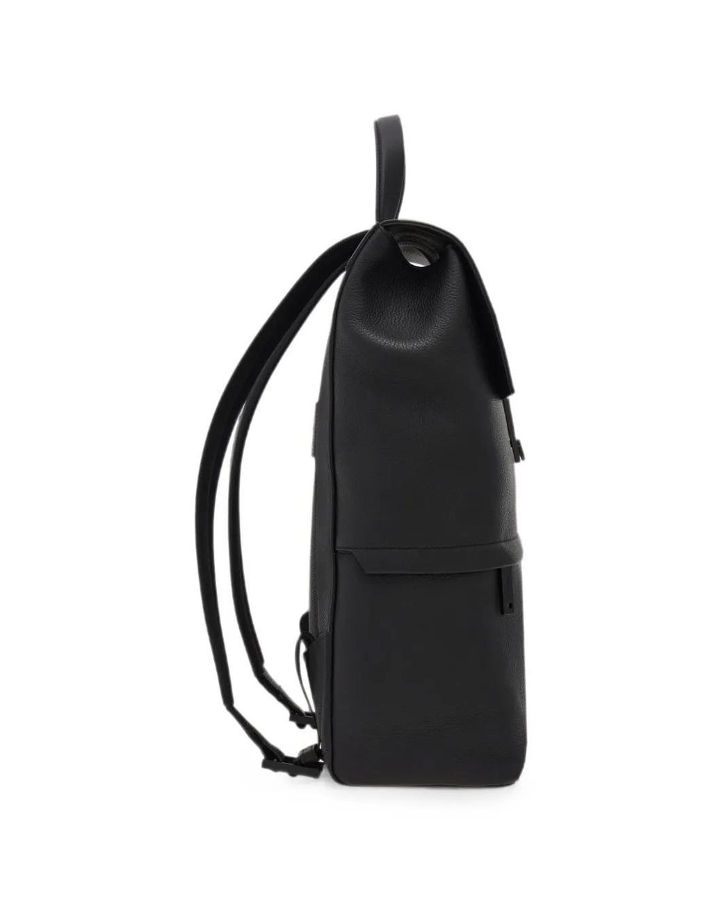 Ferragamo Black Backpack With Hug Buckle for men