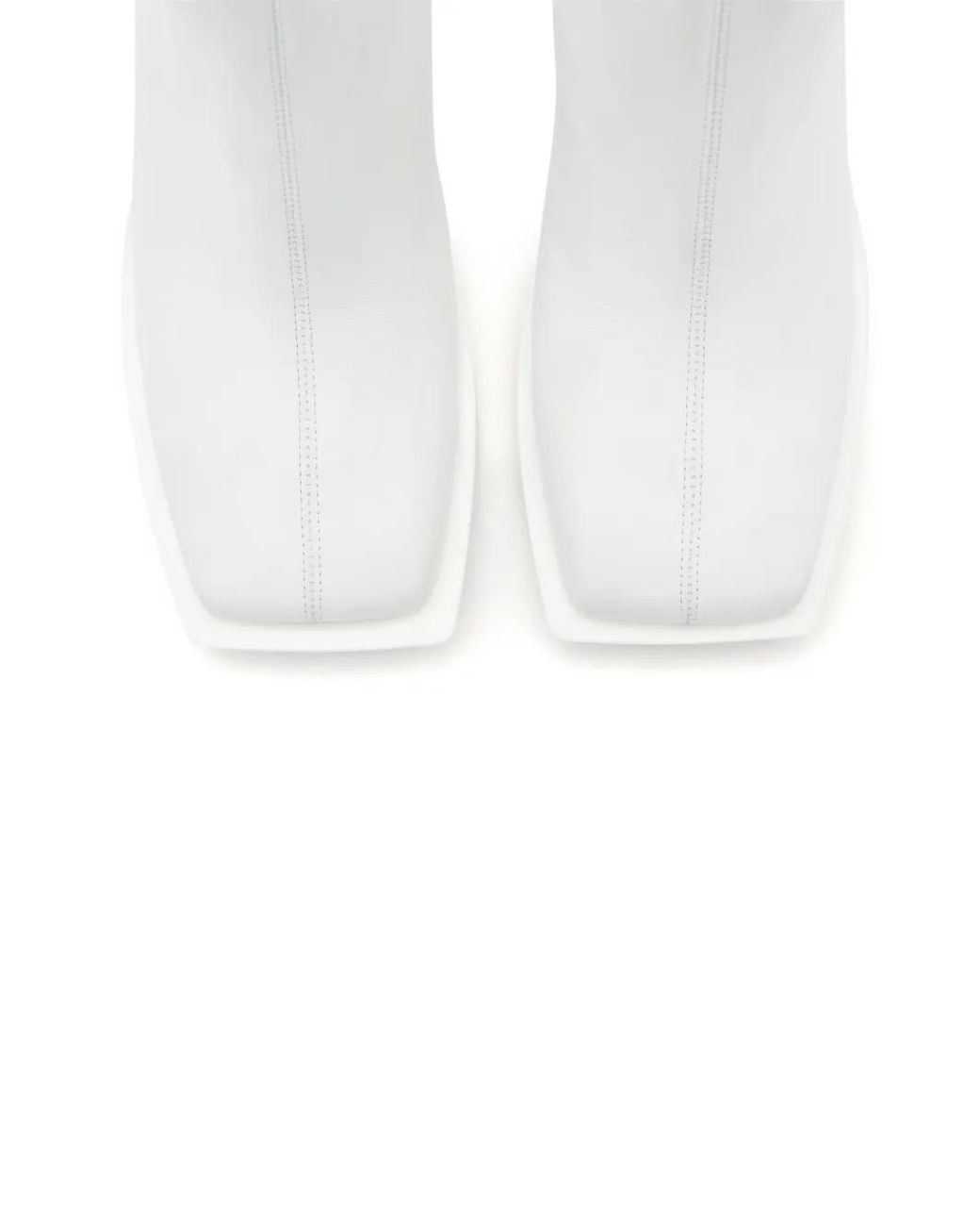 Courreges White Stream Stiefeletten