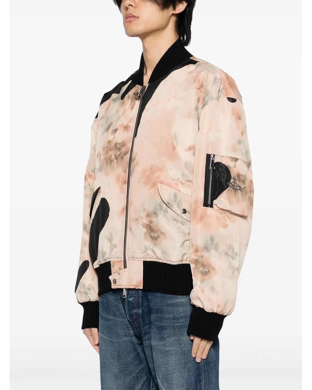 Vivienne Westwood Black Bernardo Bomber Jacket for men