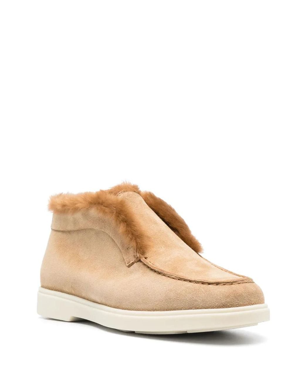 Santoni Brown Desert Boots