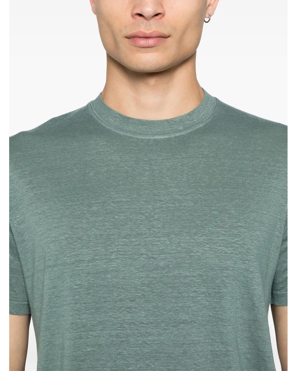 Fedeli T-Shirt in het Green voor heren