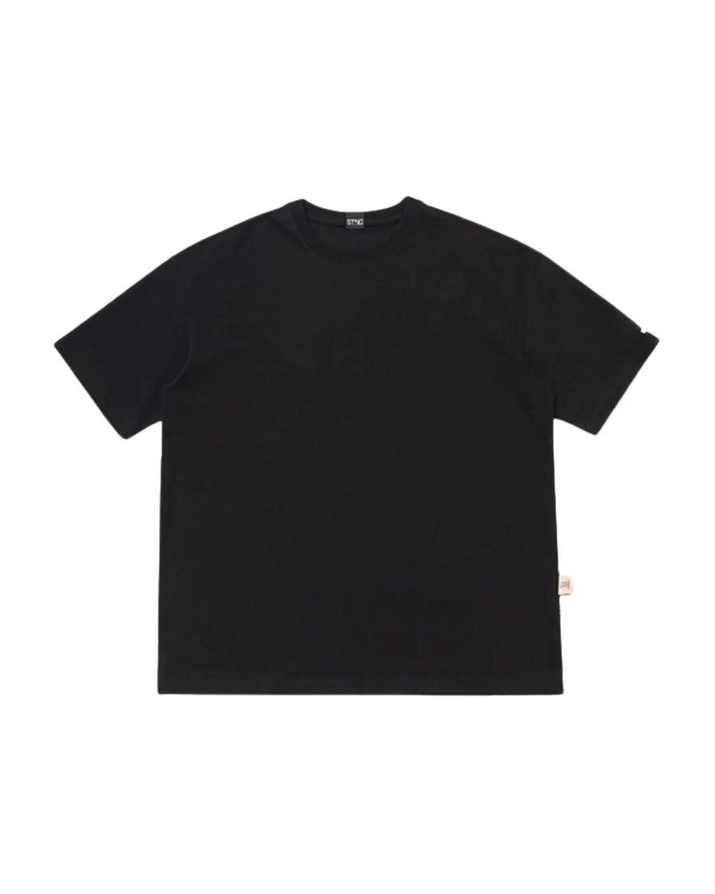 Stance Black Graphic-Print Cotton T-Shirt for men