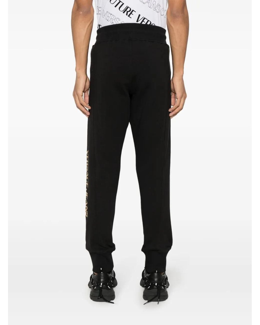 Versace Jeans Couture Black Trousers for men