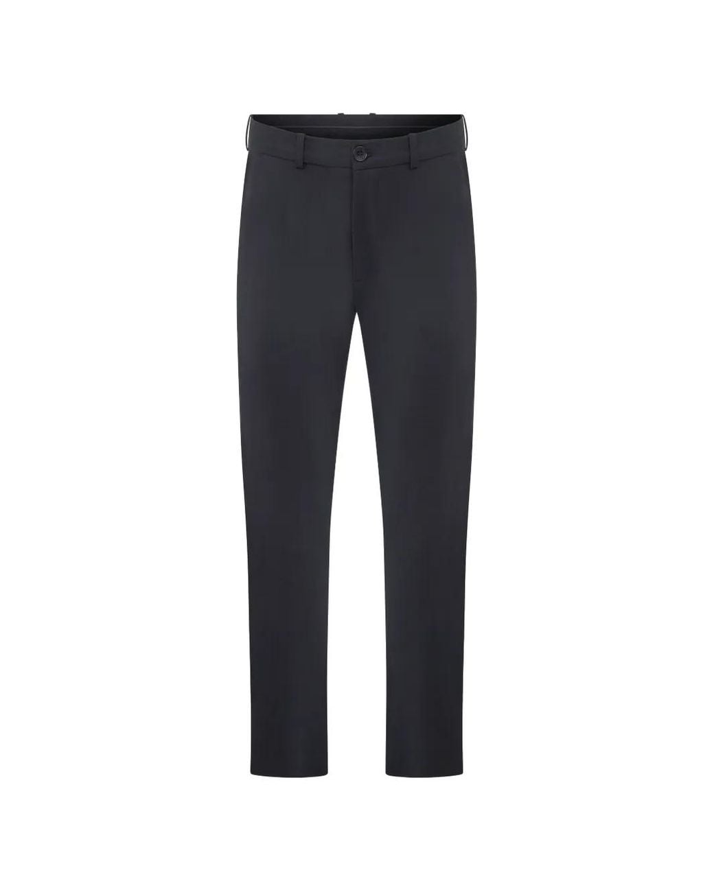MEGUSTA Blue Wool Trousers for men
