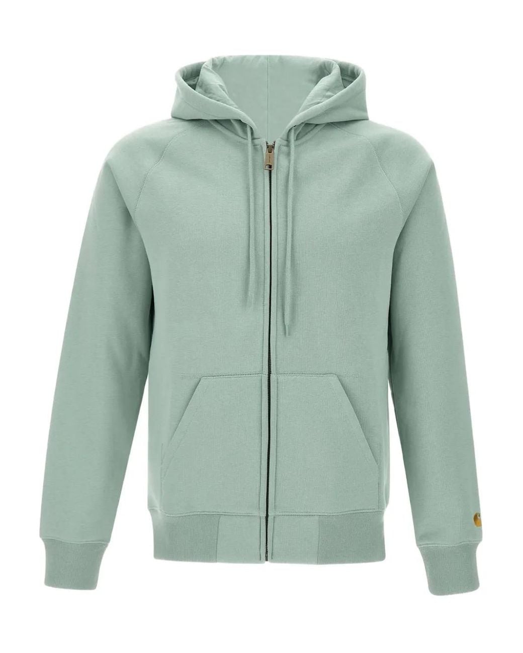 Carhartt Green Chase Zip-Up Hoodie for men