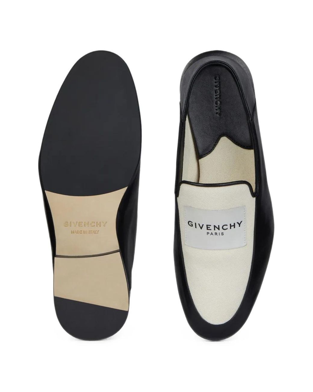 Givenchy White Label Loafers