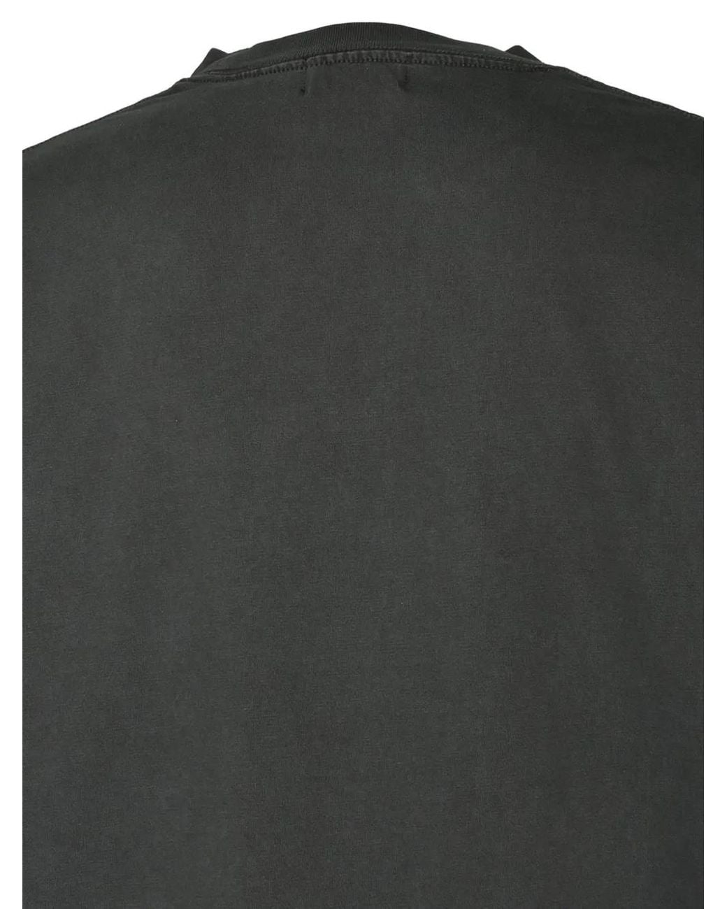 BREATH Gray Logo-Embroidered Long-Sleeve T-Shirt for men