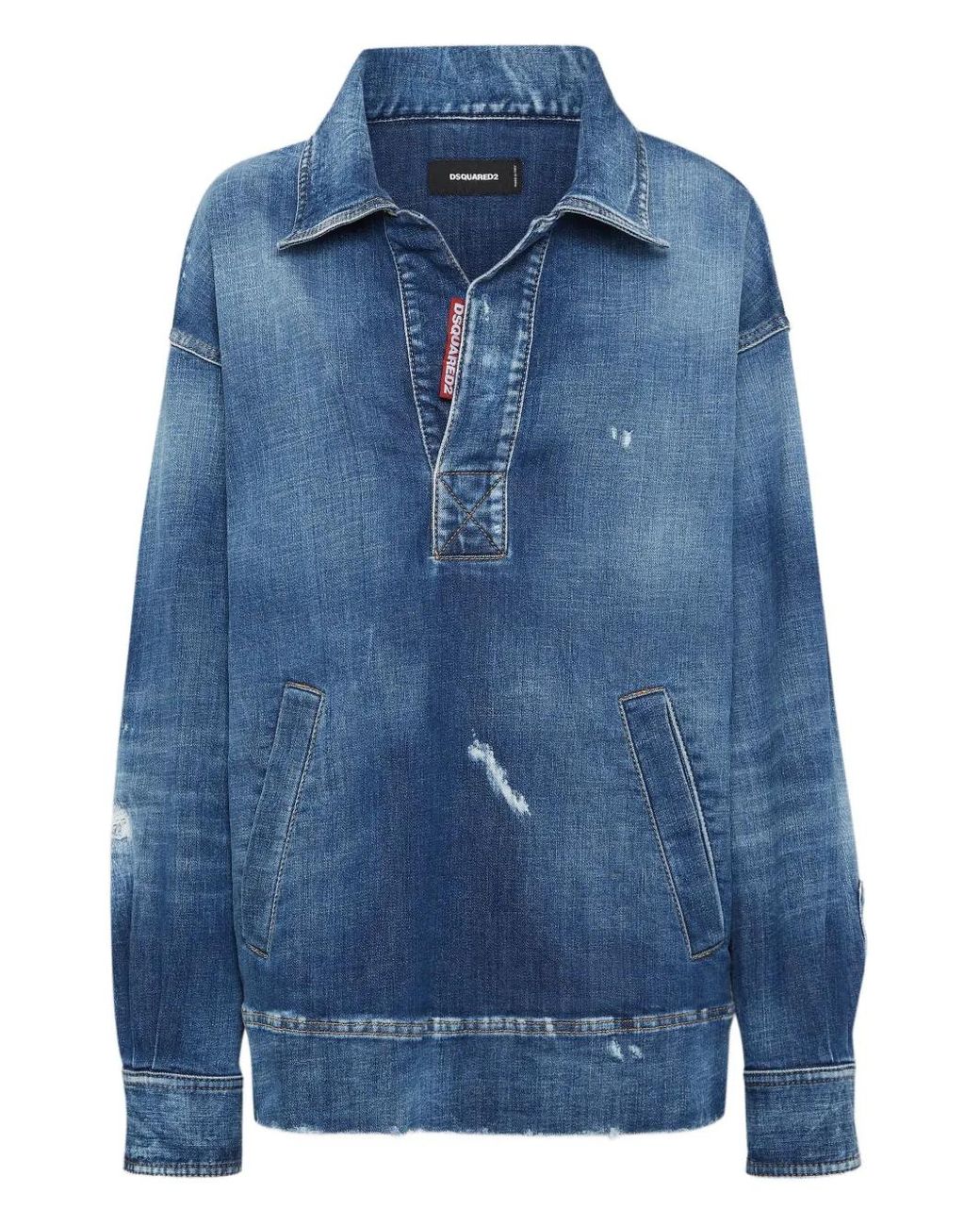 DSquared² Blue Hemd