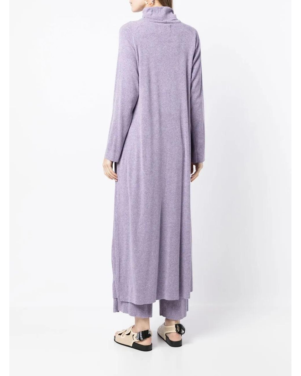 Bambah Gebreide Jurk in het Purple