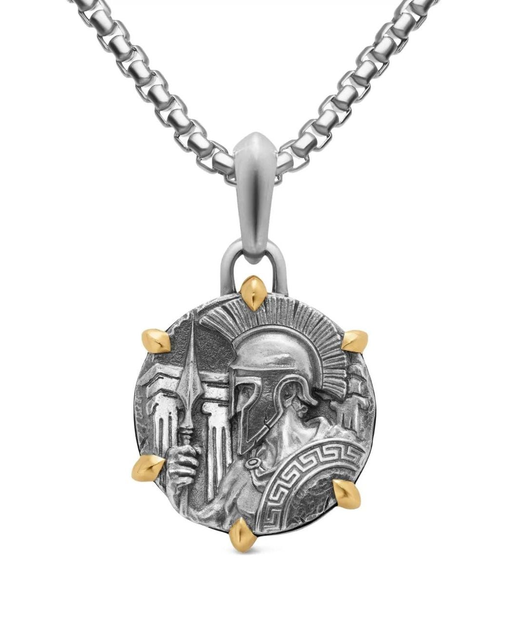 David Yurman Metallic Ares Amulet for men