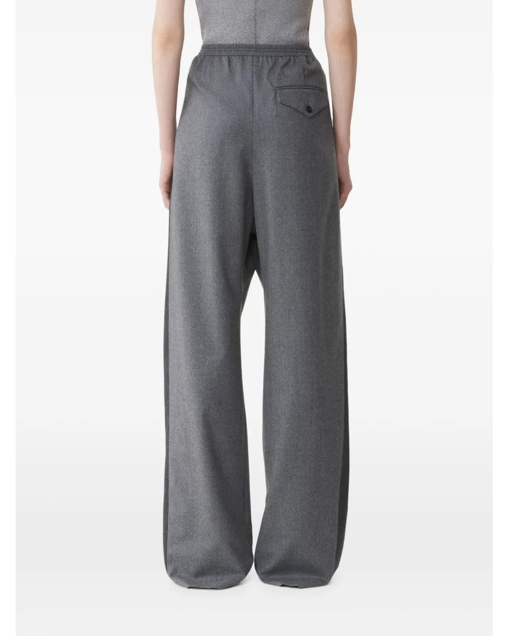 Lanvin Gray Loose Fit Trousers