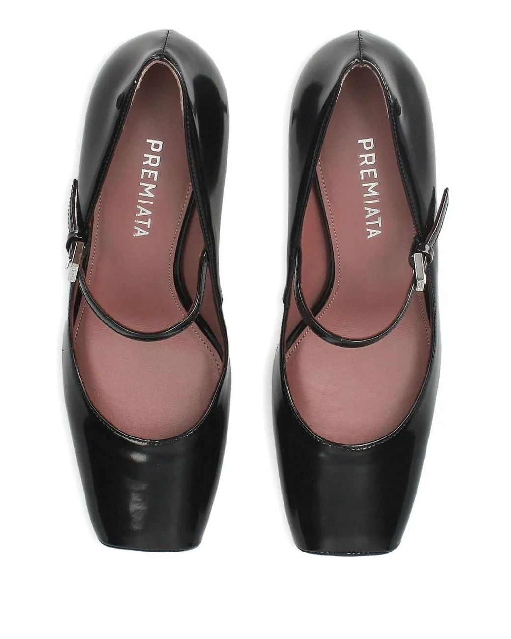 Premiata Black Escarpins À Bout Carré