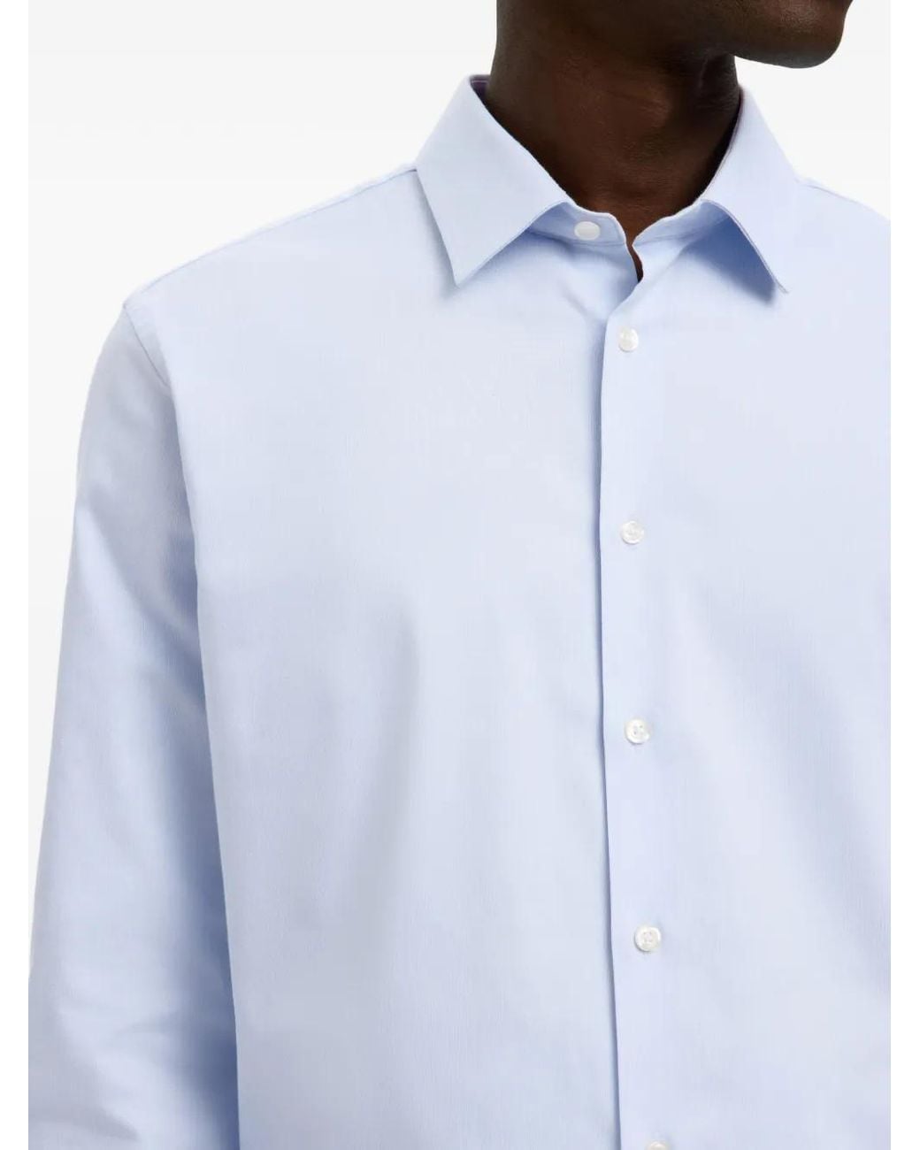 SELECTED Button-Down Overhemd in het Blue voor heren