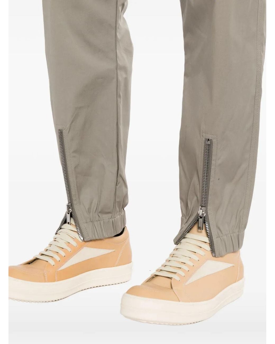 Rick Owens Green Tecuatl Track Pants for men