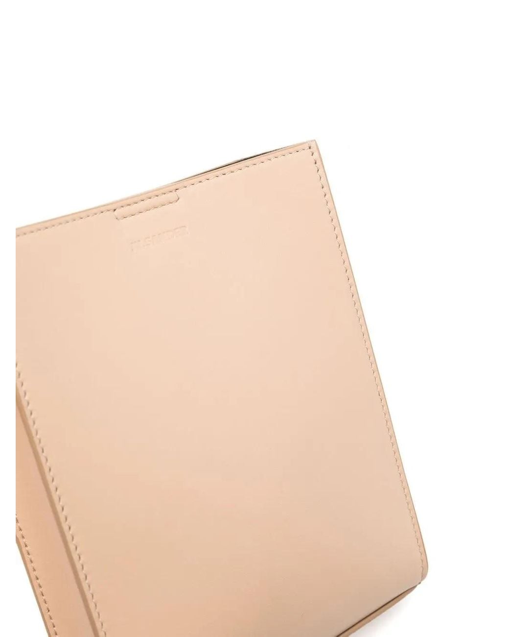 Borsa Messenger Tangle Piccola di Jil Sander in Natural da Uomo