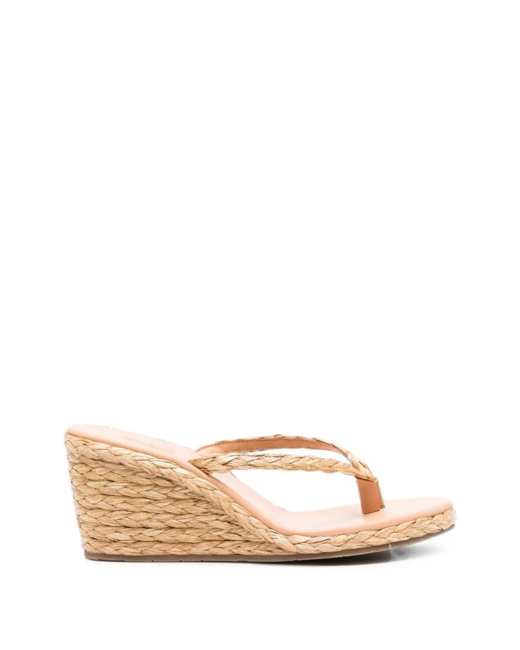 Ancient Greek Sandals Etheria Raffia Natural Sandals