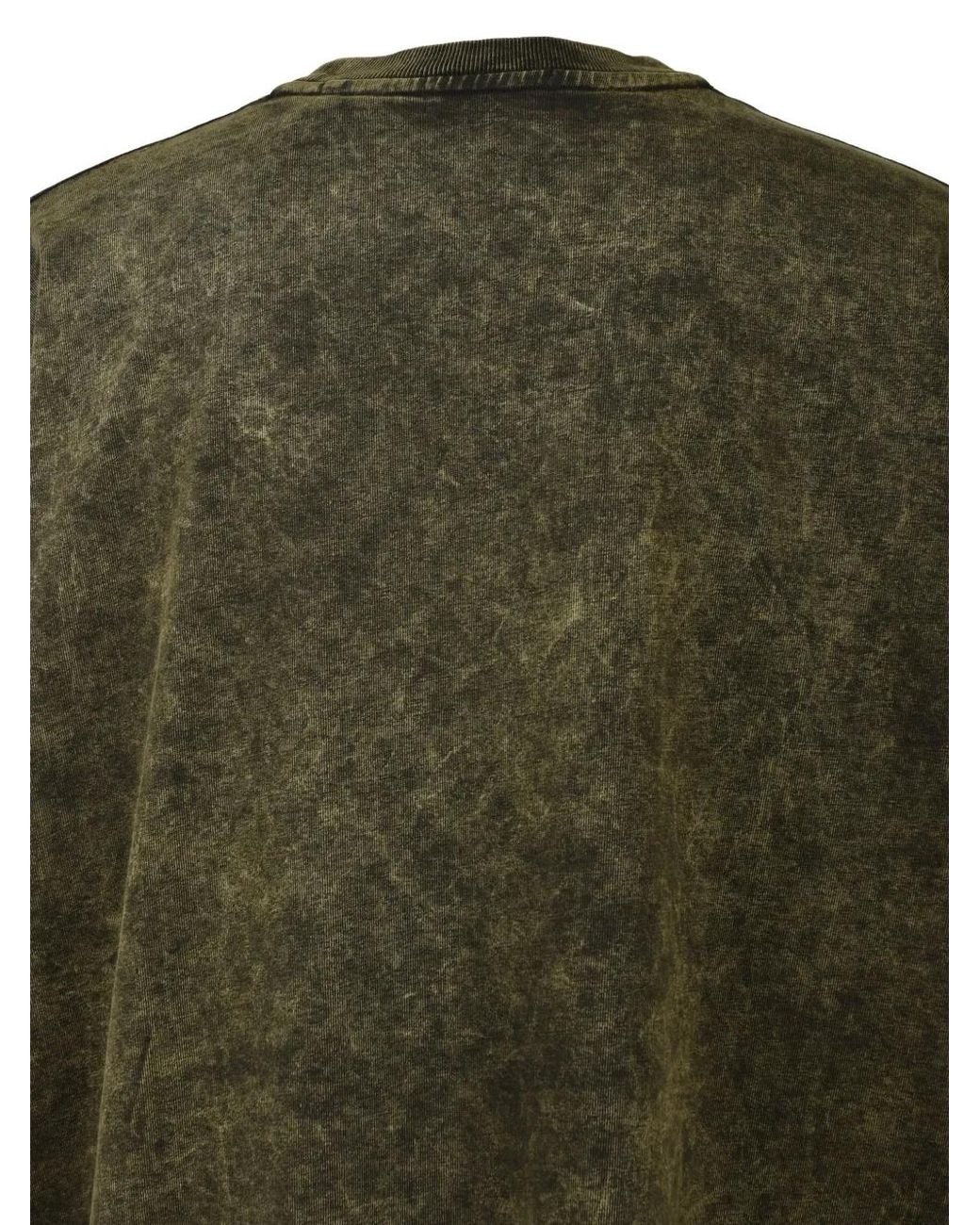 Intodusk Green Cee-Lo Graphic-Print Wide-Fit T-Shirt for men