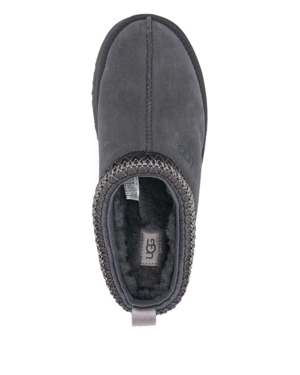 Ugg Gray Tazz Ii Braided Platform Mules