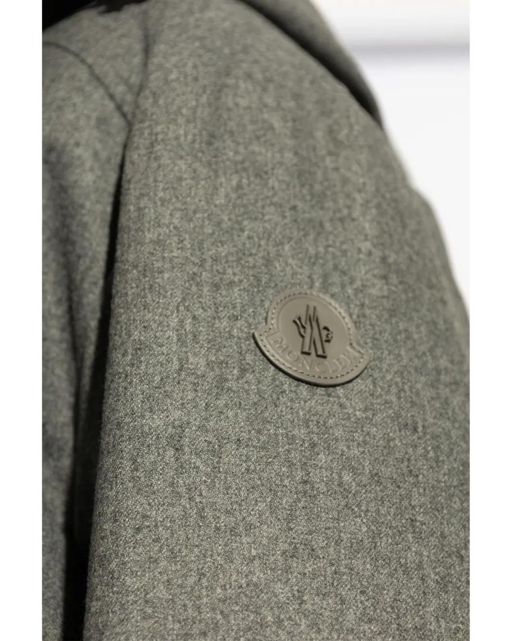Moncler Gray Torrani Cashmere Jacket for men