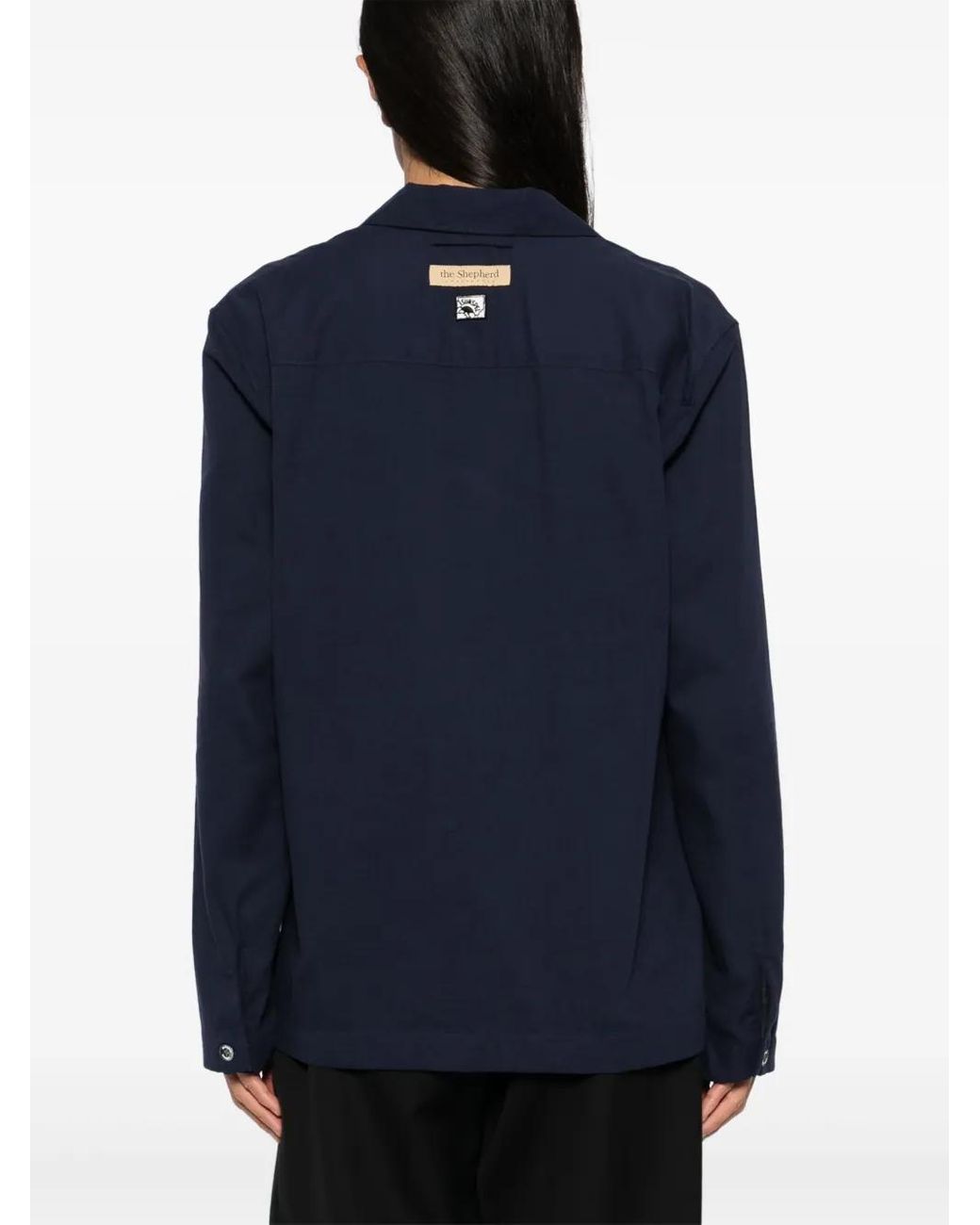 Undercover Blue Short-Sleeved Shirt for men